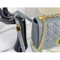Replica Christian Dior Large Dior Caro Bag Light Blue Replica Christian Dior Large Dior Caro Bag Light Blue