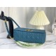 Replica Christian Dior Large Dior Caro Bag Blue Replica Christian Dior Large Dior Caro Bag Blue