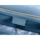 Replica Christian Dior Large Dior Caro Bag Blue Replica Christian Dior Large Dior Caro Bag Blue