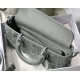 Fake Christian Dior Lady D-Joy Bag Calfskin with Diamond Motif Grey Replica Fake Christian Dior Lady D-Joy Bag Calfskin with Diamond Motif Grey Replica