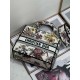 Replica Christian Dior Medium Lady D-Lite Bag Jardin Botanique Embroidery White Replica Christian Dior Medium Lady D-Lite Bag Jardin Botanique Embroidery White
