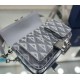 Replica Christian Dior Hit the Road Messenger Bag CD Diamond Canvas Gray Replica Christian Dior Hit the Road Messenger Bag CD Diamond Canvas Gray