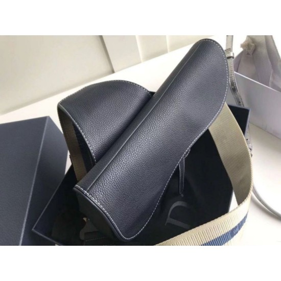Replica Christian Dior Saddle Belt Men Bag Grained Calfskin Navy Fake Christian Dior Saddle Belt Men Bag Grained Calfskin Navy Replica
