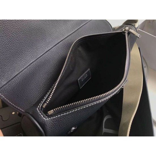 Replica Christian Dior Saddle Belt Men Bag Grained Calfskin Navy Fake Christian Dior Saddle Belt Men Bag Grained Calfskin Navy Replica