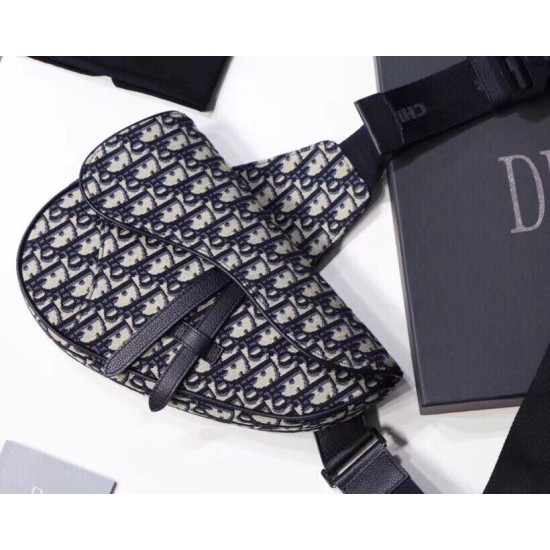 Fake Christian Dior Saddle Belt Men Bag Oblique Canvas Replica Fake Christian Dior Saddle Belt Men Bag Oblique Canvas Replica