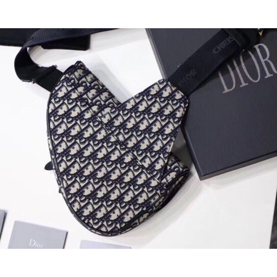 Fake Christian Dior Saddle Belt Men Bag Oblique Canvas Replica Fake Christian Dior Saddle Belt Men Bag Oblique Canvas Replica
