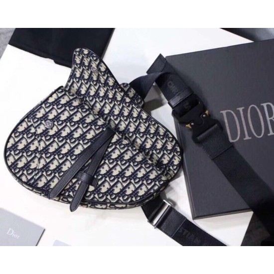 Fake Christian Dior Saddle Belt Men Bag Oblique Canvas Replica Fake Christian Dior Saddle Belt Men Bag Oblique Canvas Replica