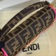 Fake Mini Baguette Bag FF Fabric With Fuchsia Trim Replica Replica Mini Baguette Bag FF Fabric With Fuchsia Trim