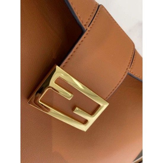 Replica Small Croissant Hobo Bag Brown Fake Small Croissant Hobo Bag Brown Replica