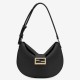 Fake Small Croissant Hobo Bag Black Replica Replica Small Croissant Hobo Bag Black