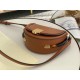 Fake Moonlight Saddle Bag Brown Replica