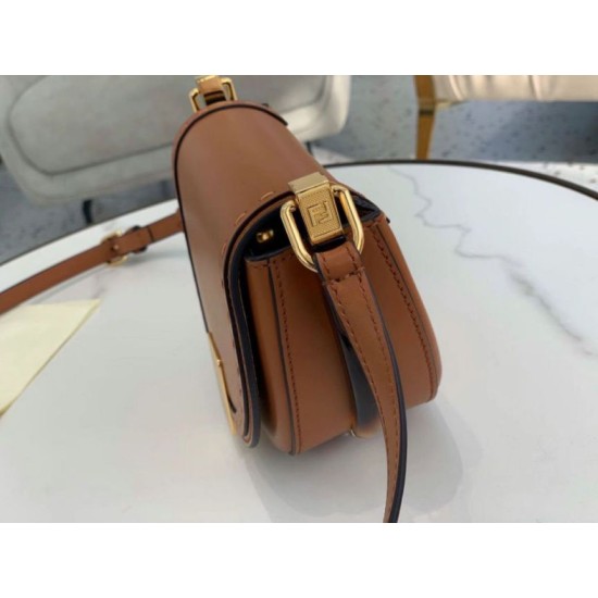 Fake Moonlight Saddle Bag Brown Replica