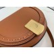 Fake Moonlight Saddle Bag Brown Replica
