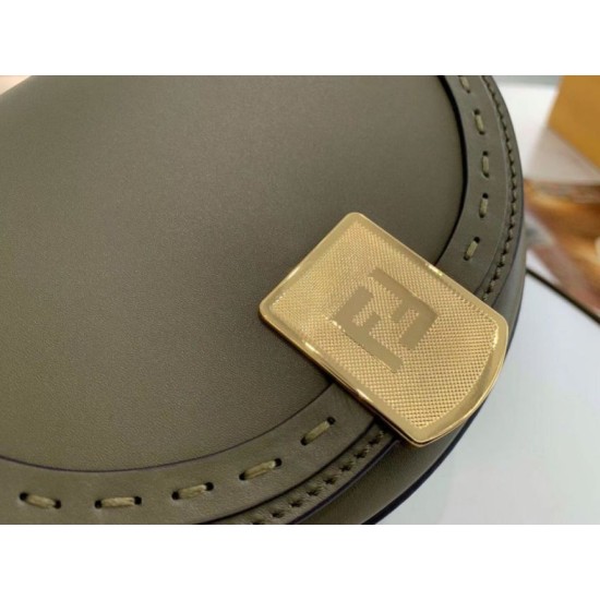 Fake Moonlight Saddle Bag Green Replica Replica Moonlight Saddle Bag Green