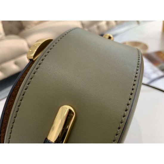 Fake Moonlight Saddle Bag Green Replica Replica Moonlight Saddle Bag Green