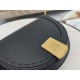 Fake Moonlight Saddle Bag Black Replica Fake Moonlight Saddle Bag Black Replica