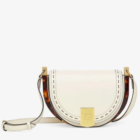 Replica Moonlight Saddle Bag White