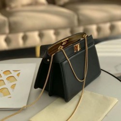 Replica Peekaboo ISeeU Pochette Bag Black