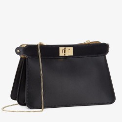 Replica Peekaboo ISeeU Pochette Bag Black