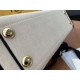 Replica Large Roma Shopper Bag In Undyed Canvas