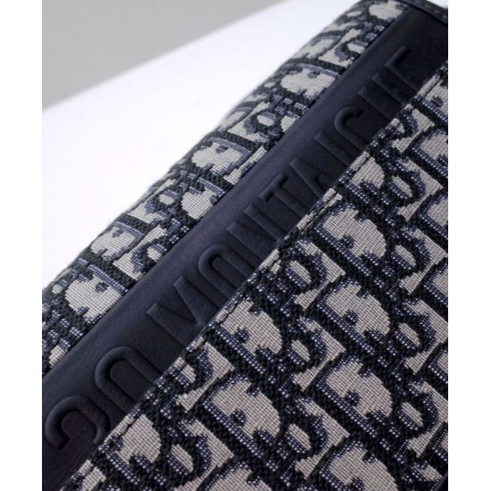 Fake Christian Dior 30 Montaigne Avenue Bag Dark Blue Replica