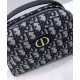 Fake Christian Dior Mini 30 Montaigne D-Cosy Bag Dark Blue Replica Replica Christian Dior Mini 30 Montaigne D-Cosy Bag Dark Blue