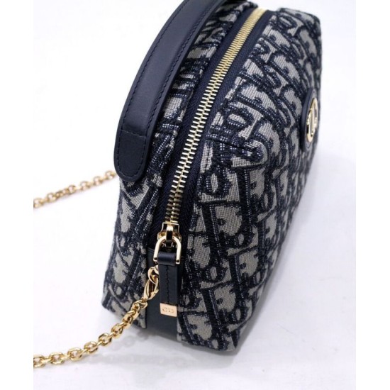 Fake Christian Dior Mini 30 Montaigne D-Cosy Bag Dark Blue Replica Replica Christian Dior Mini 30 Montaigne D-Cosy Bag Dark Blue