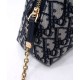 Fake Christian Dior Mini 30 Montaigne D-Cosy Bag Dark Blue Replica Replica Christian Dior Mini 30 Montaigne D-Cosy Bag Dark Blue