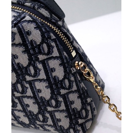 Fake Christian Dior Mini 30 Montaigne D-Cosy Bag Dark Blue Replica Replica Christian Dior Mini 30 Montaigne D-Cosy Bag Dark Blue
