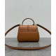 Replica Celine Mini 16 Bag Natural Calfskin Coffee Fake Celine Mini 16 Bag Natural Calfskin Coffee Replica