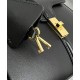 Replica Celine Mini 16 Bag Natural Calfskin Black Replica Celine Mini 16 Bag Natural Calfskin Black