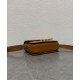 Fake Celine Teen Triomphe Bag Shiny Calfskin Coffee Replica