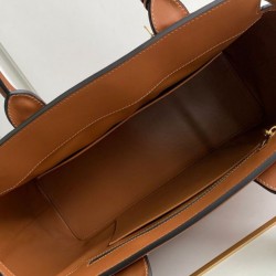 Replica Celine Conti Bag Supple Calfskin Coffee