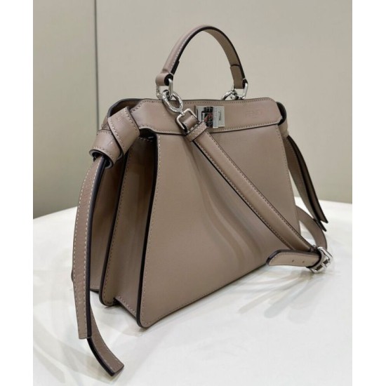 Replica Peekaboo ISeeU Small Bag 8BN327 Gray Replica Peekaboo ISeeU Small Bag 8BN327 Gray