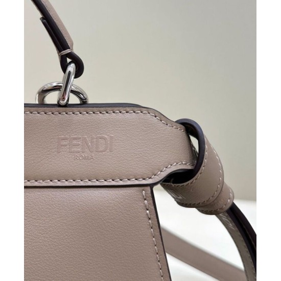 Replica Peekaboo ISeeU Small Bag 8BN327 Gray Replica Peekaboo ISeeU Small Bag 8BN327 Gray