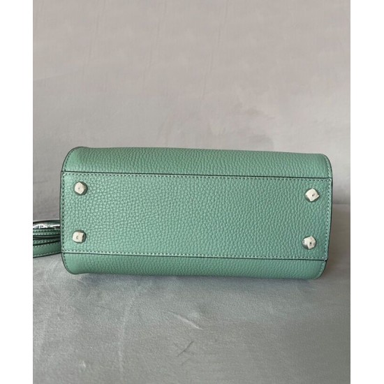 Fake Peekaboo ISeeU Small 8BN327 Bag Green Replica Replica Peekaboo ISeeU Small 8BN327 Bag Green