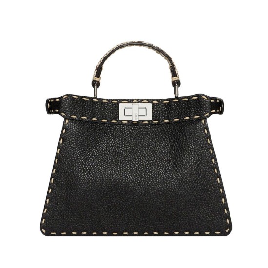 Fake Peekaboo ISeeU Small 8BN327 Bag Black Replica Replica Peekaboo ISeeU Small 8BN327 Bag Black