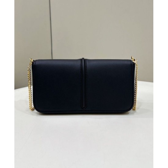 Replica Fgraphy Wallet On Chain 8BS076 Black