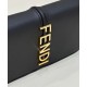 Replica Fgraphy Wallet On Chain 8BS076 Black