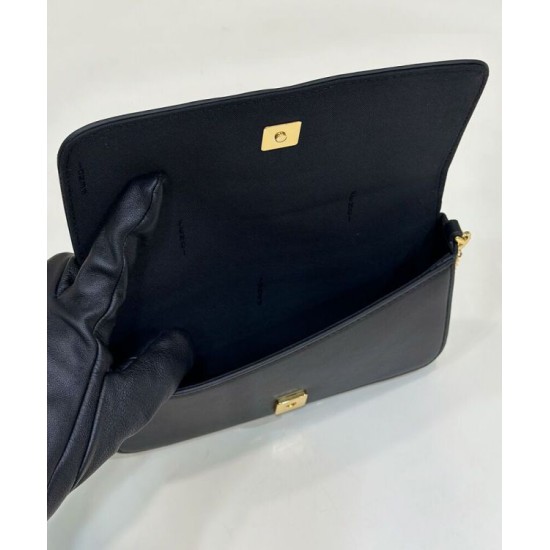 Replica Fgraphy Wallet On Chain 8BS076 Black