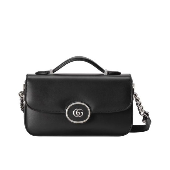 Fake Gucci Petite GG Mini Shoulder Bag 739722 Black Replica Replica Gucci Petite GG Mini Shoulder Bag 739722 Black