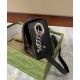 Fake Gucci Petite GG Mini Shoulder Bag 739722 Black Replica Replica Gucci Petite GG Mini Shoulder Bag 739722 Black