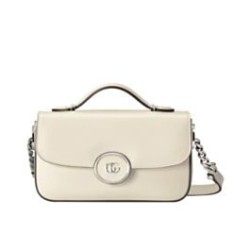 Replica Gucci Petite GG Mini Shoulder Bag 739722 Cream