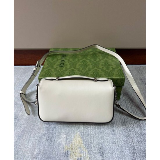 Replica Gucci Petite GG Mini Shoulder Bag 739722 Cream