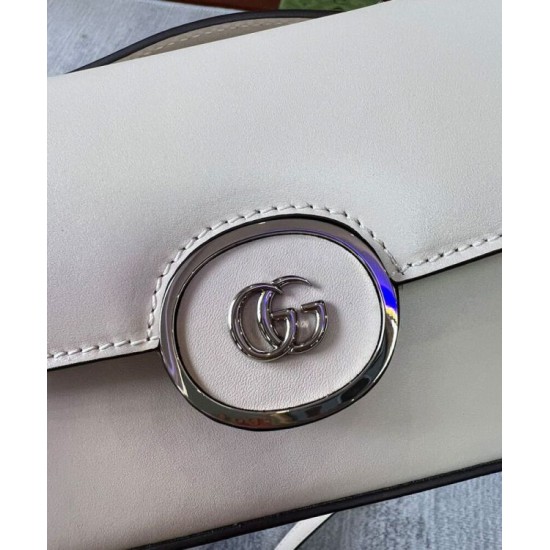 Replica Gucci Petite GG Mini Shoulder Bag 739722 Cream