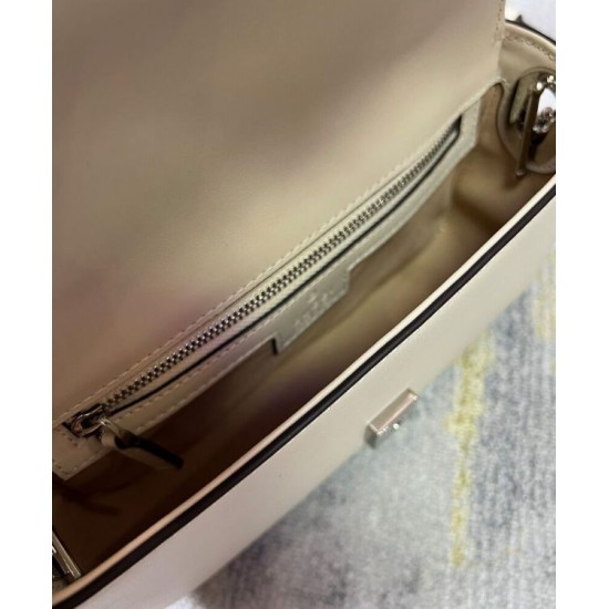 Replica Gucci Petite GG Mini Shoulder Bag 739722 Cream