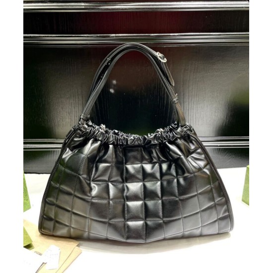 Replica Gucci Deco Medium Tote Bag 746210 Black