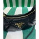 Fake Prada Nappa-leather Mini Bag With Topstitching 1BA384 Black Replica Replica Prada Nappa-leather Mini Bag With Topstitching 1BA384 Black
