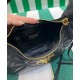 Fake Prada Nappa-leather Mini Bag With Topstitching 1BA384 Black Replica Replica Prada Nappa-leather Mini Bag With Topstitching 1BA384 Black