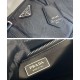 Replica Prada Medium Antique Nappa Leather Top Handle Bag 1BB092 Black Replica Prada Medium Antique Nappa Leather Top Handle Bag 1BB092 Black